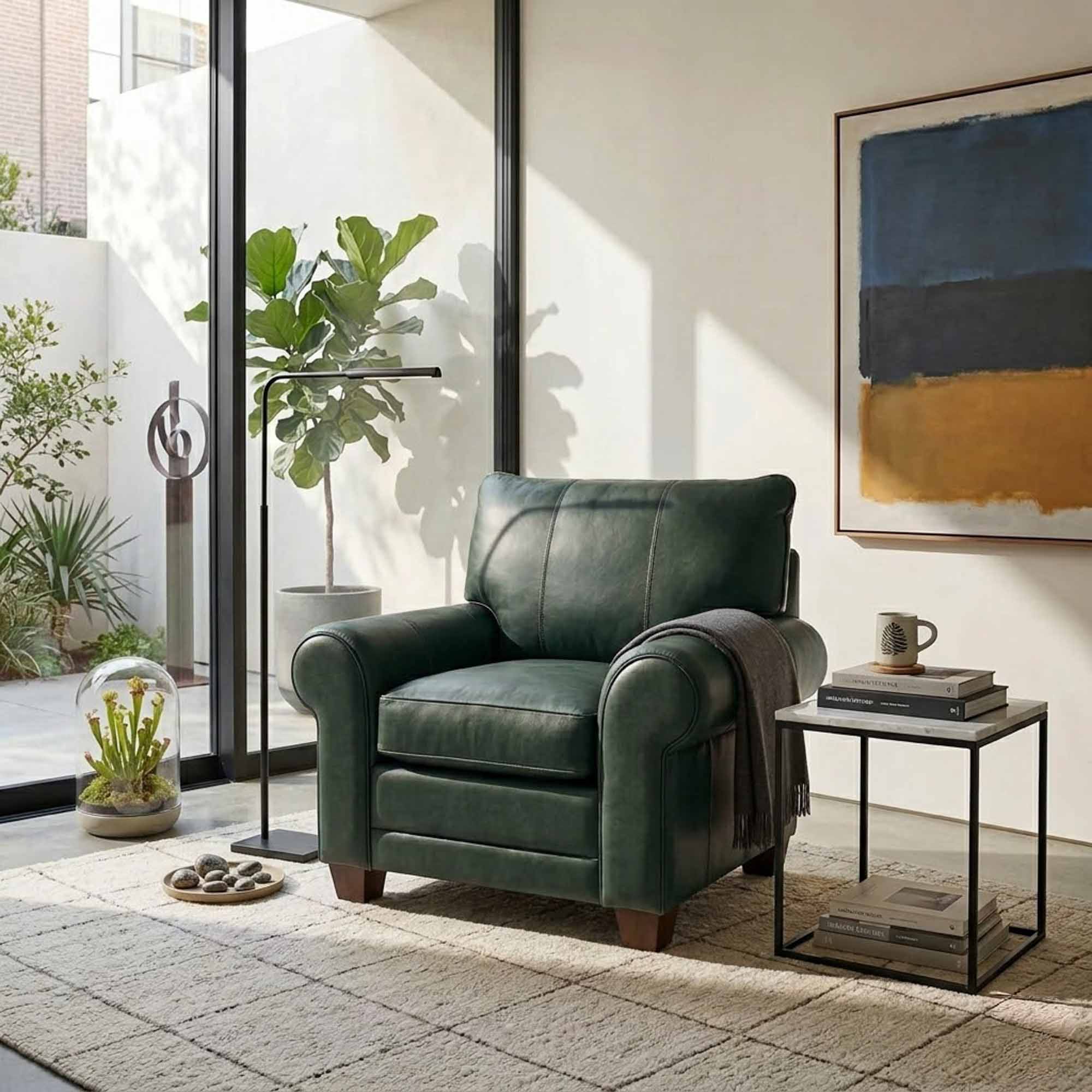 Pioneer Leather Chair - Image 6