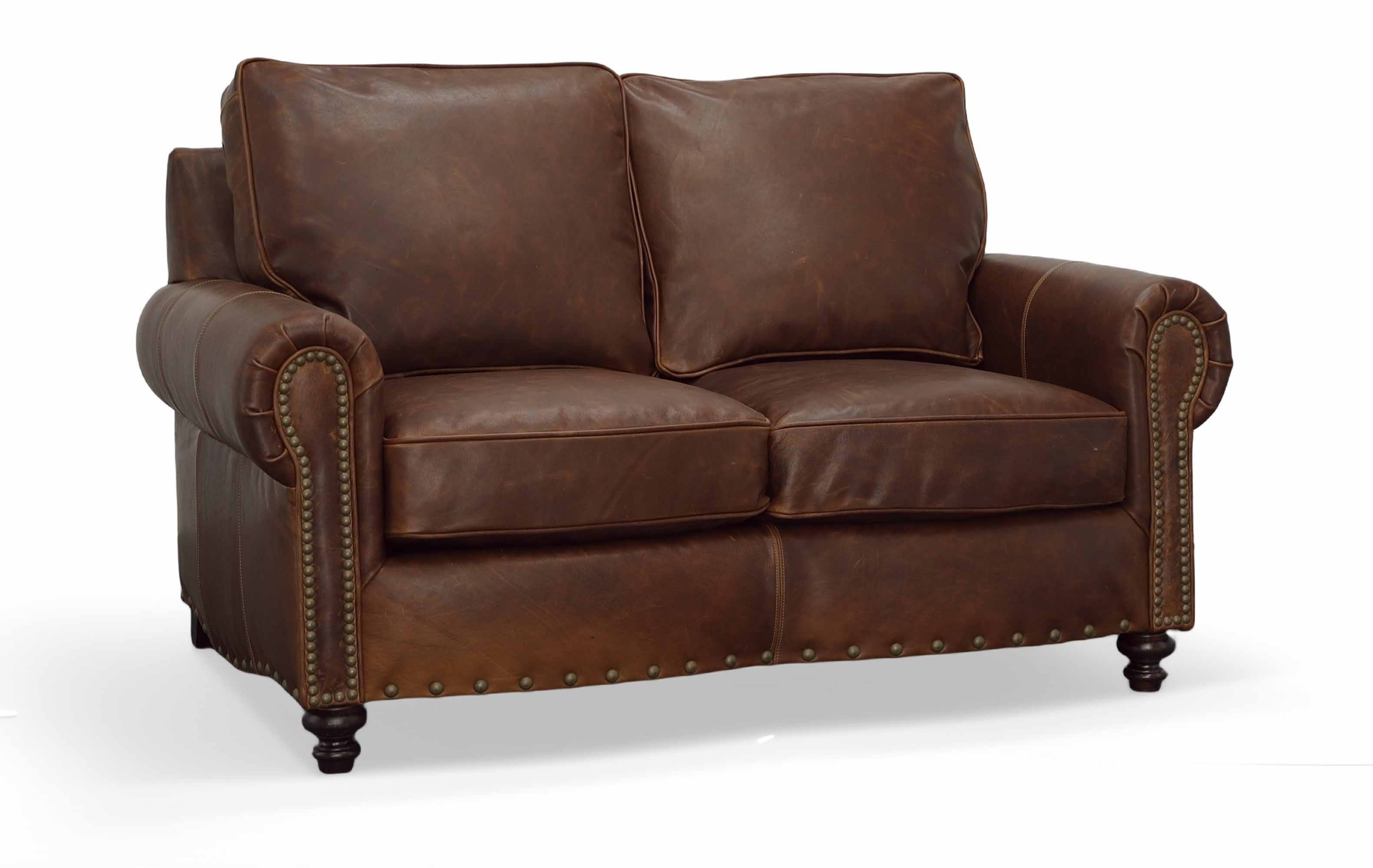 Port Leather Loveseat