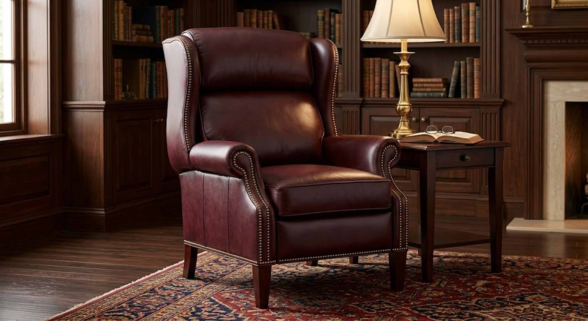Presidential Leather Recliner - Image 5