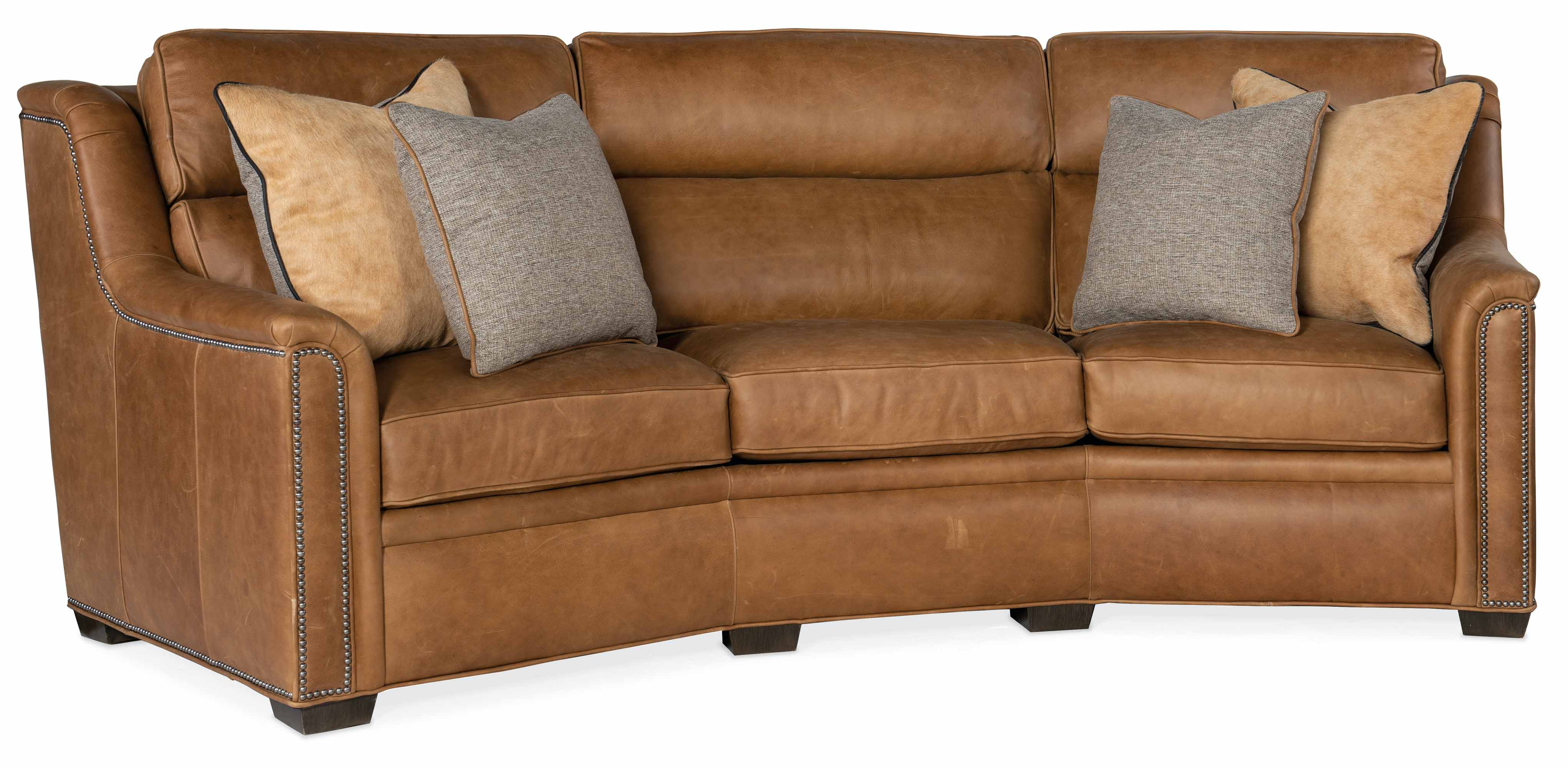 Raiden Leather Conversation Sofa - Image 5