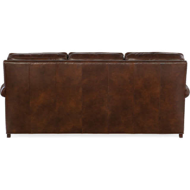 Reddish Leather Sofa - Image 7