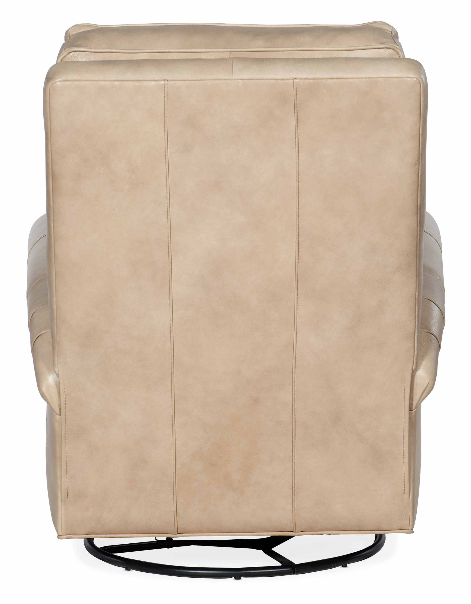 Reddish Leather Wallhugger Recliner - Image 3