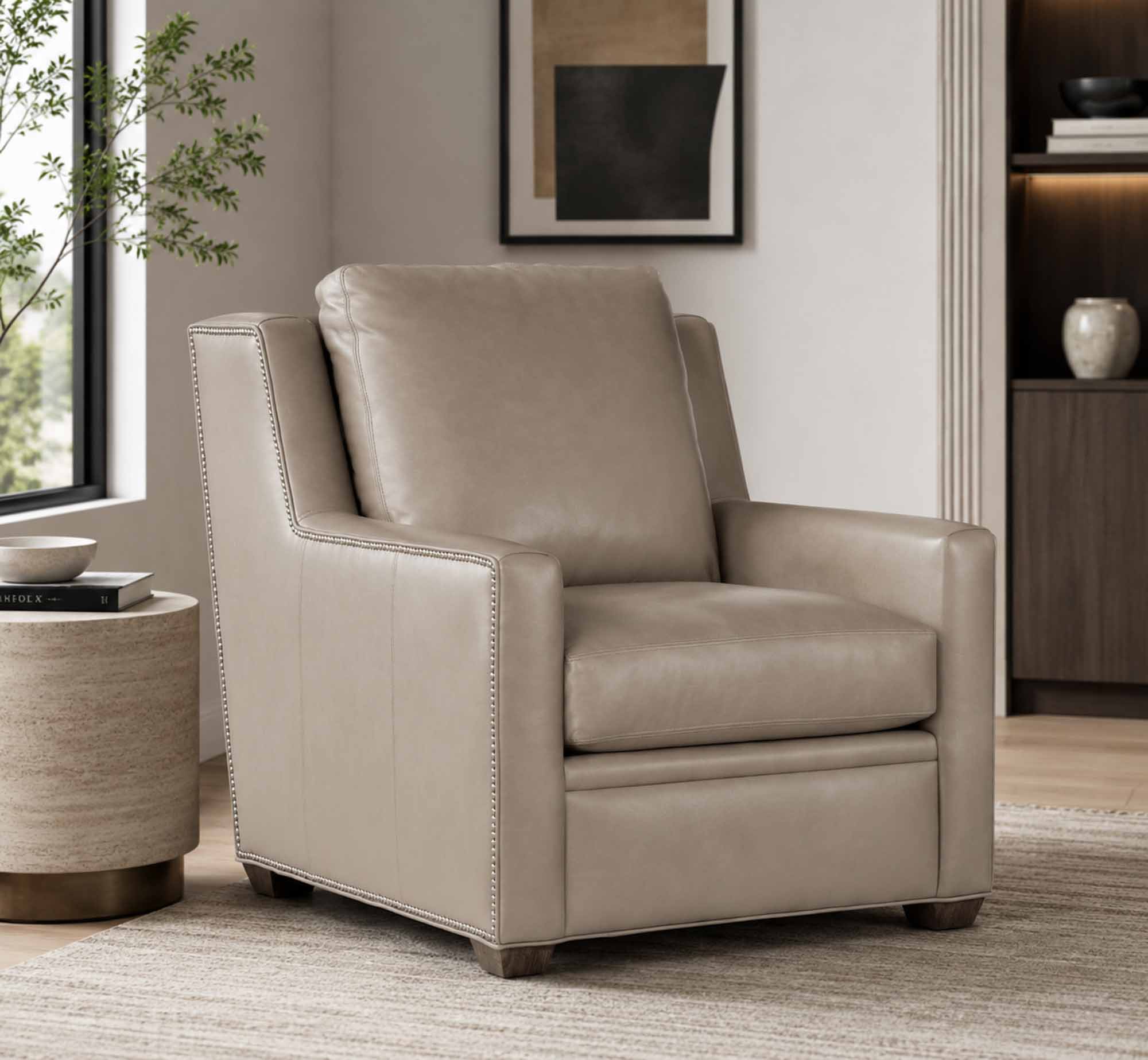 Revelin Leather Chair - Image 8