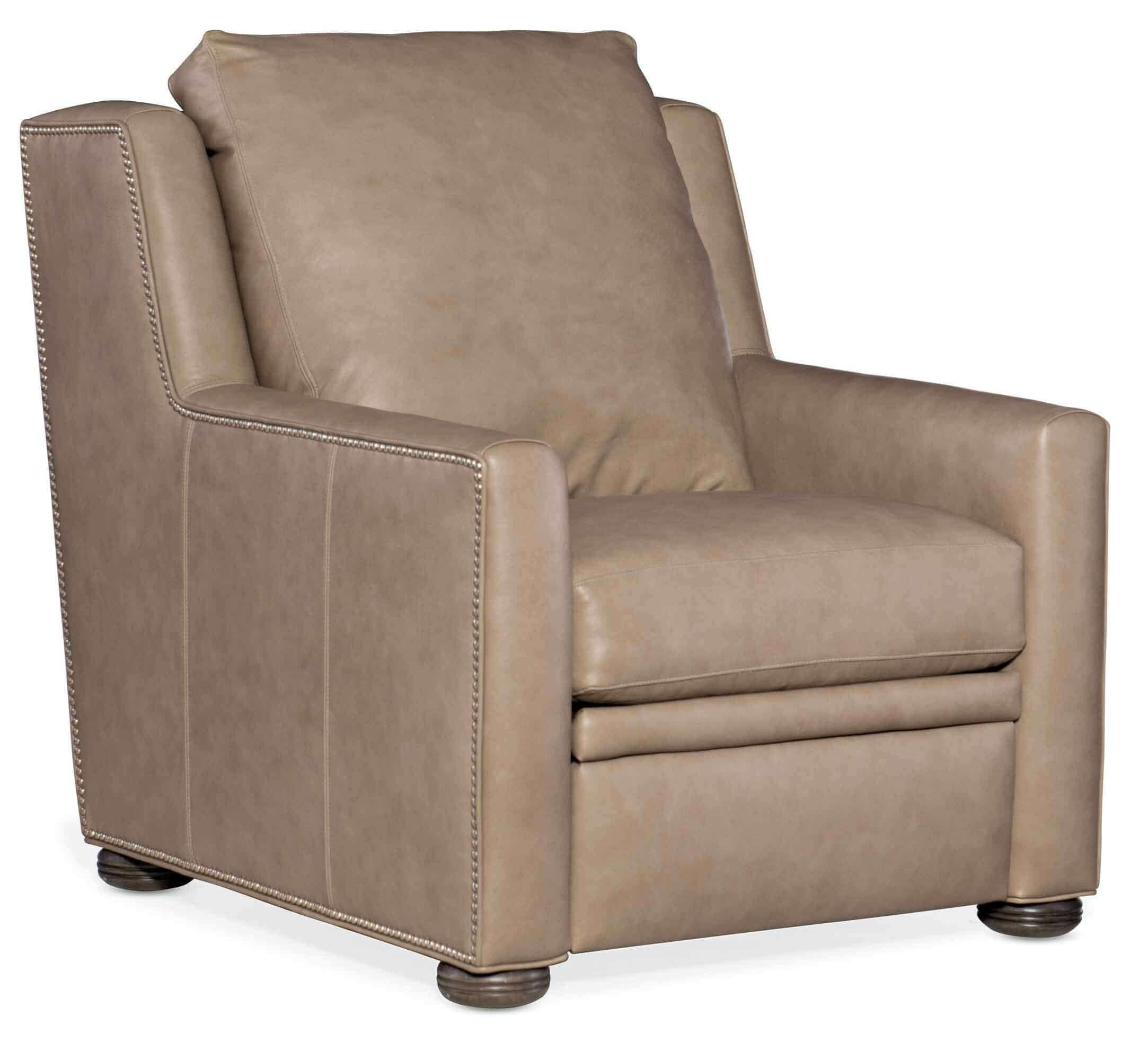 Revelin Leather Power Recliner With Articulating Headrest