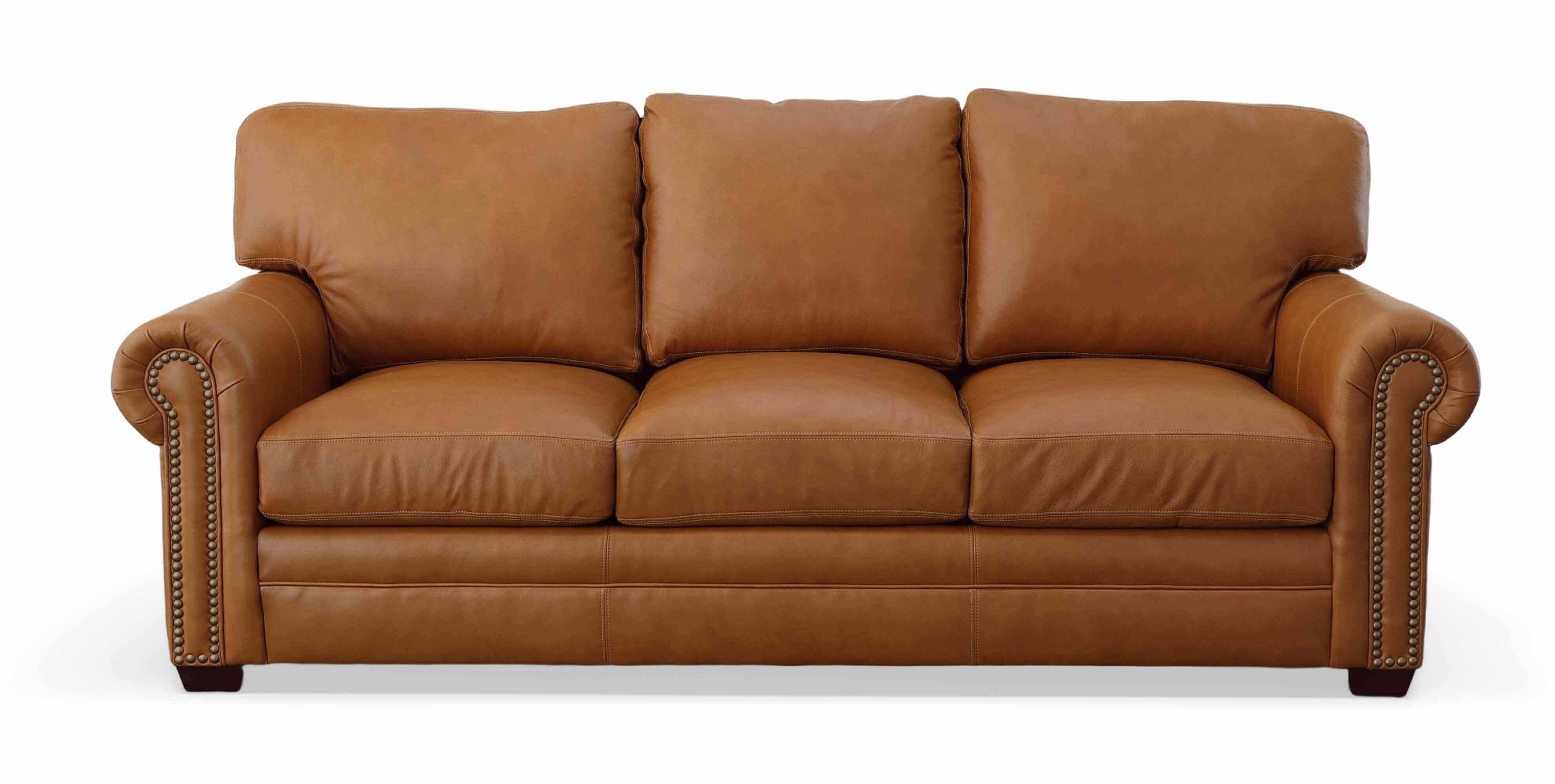 Ritz Leather Queen Size Sofa Sleeper - Image 2
