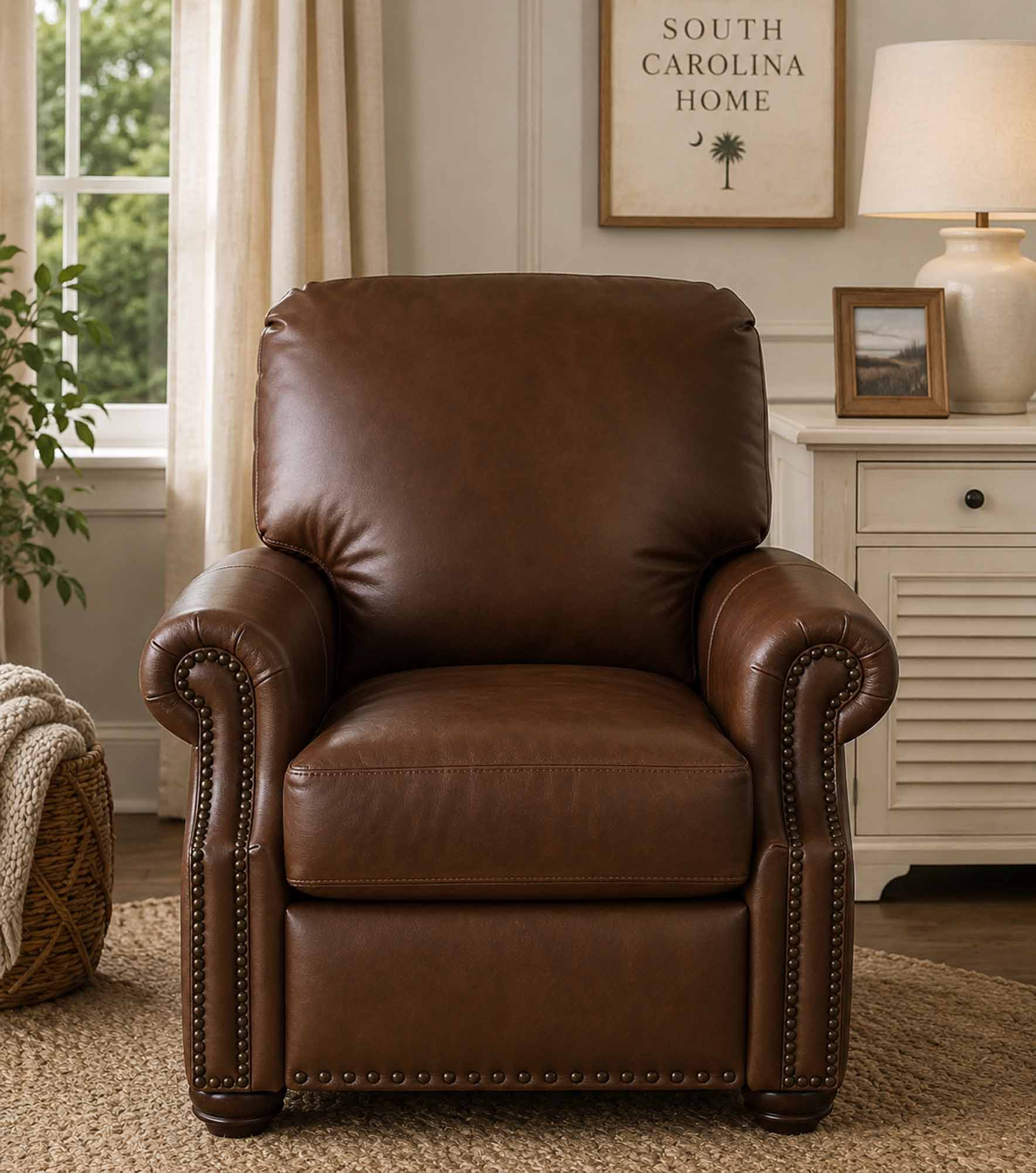 Riverton Leather Recliner - Image 10