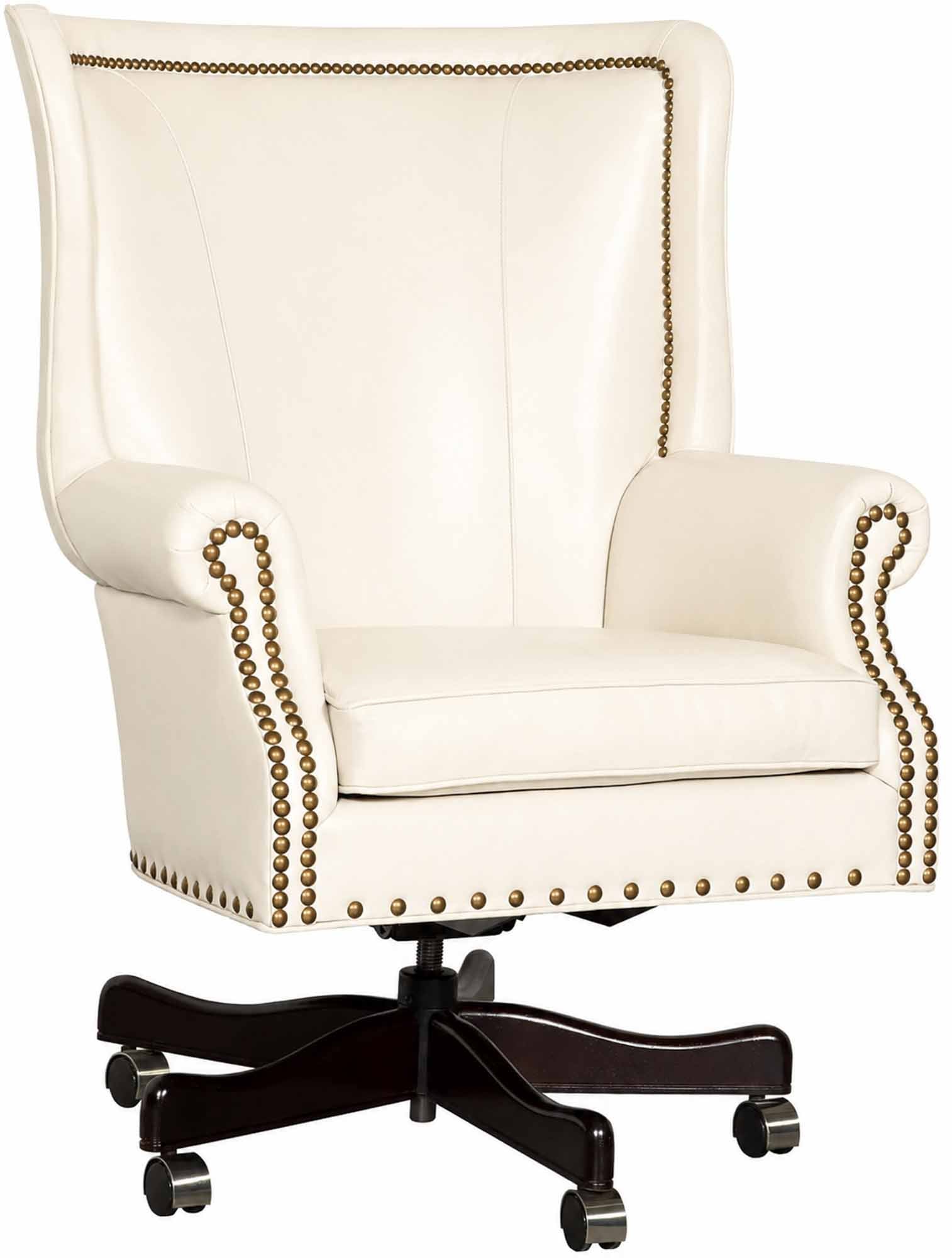 Robertson Leather Swivel Tilt Chair