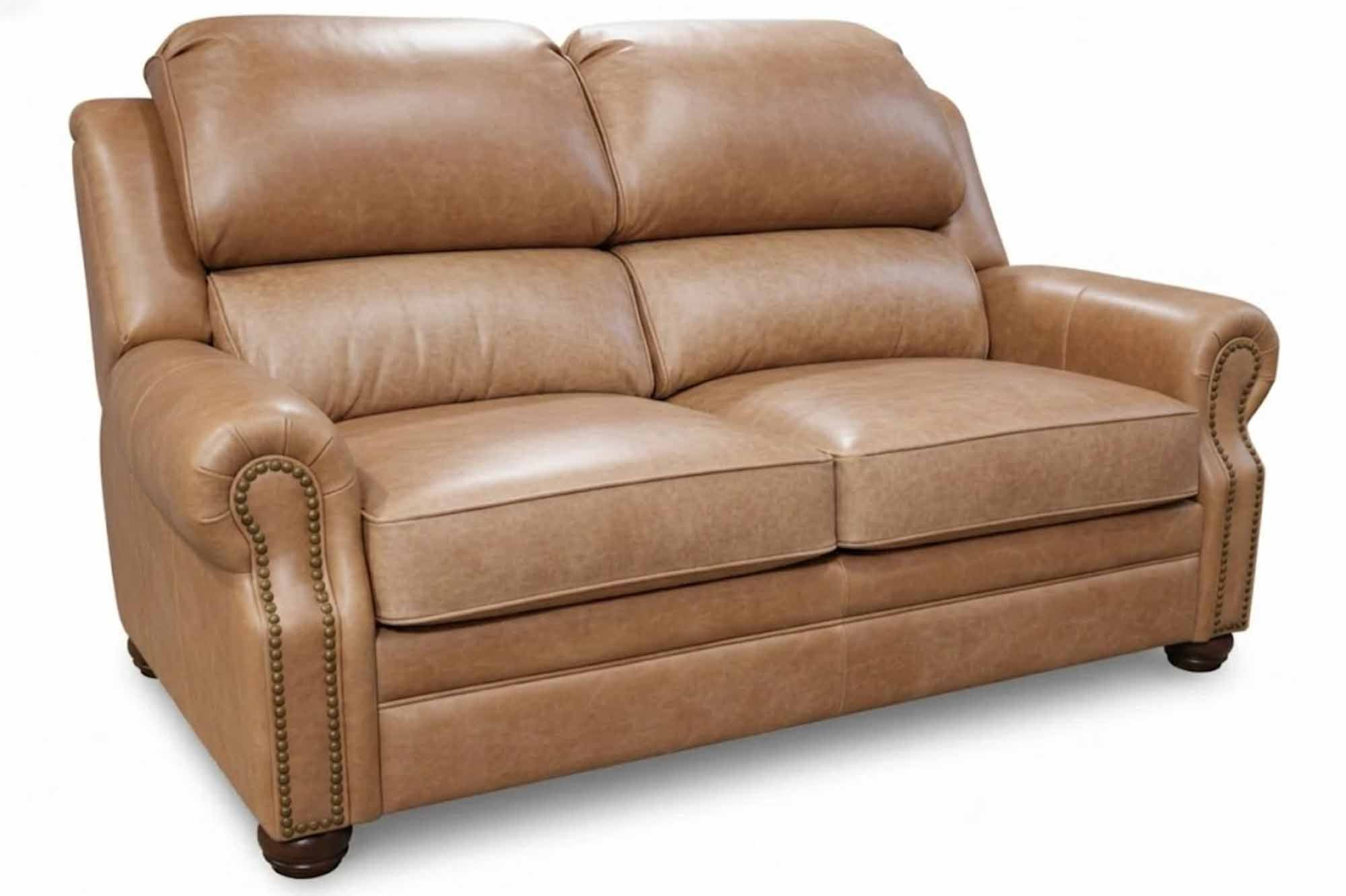 San Juan Leather Loveseat