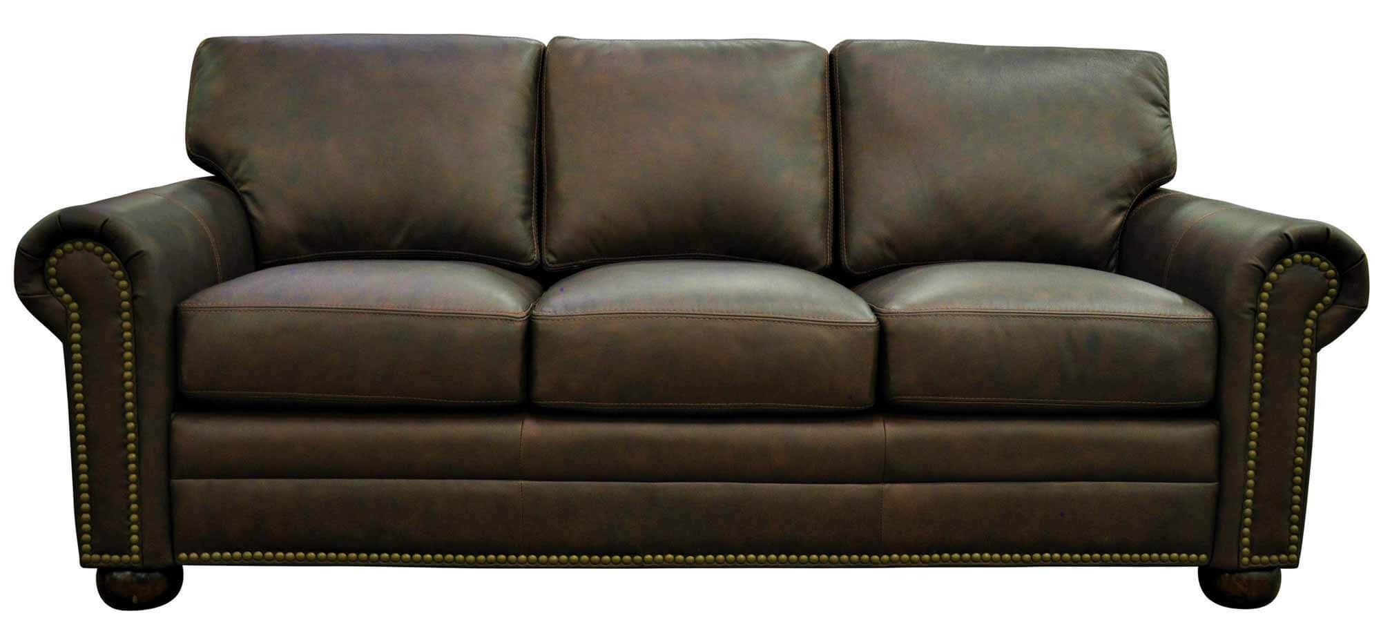 Savannah Leather Sofa - Image 5