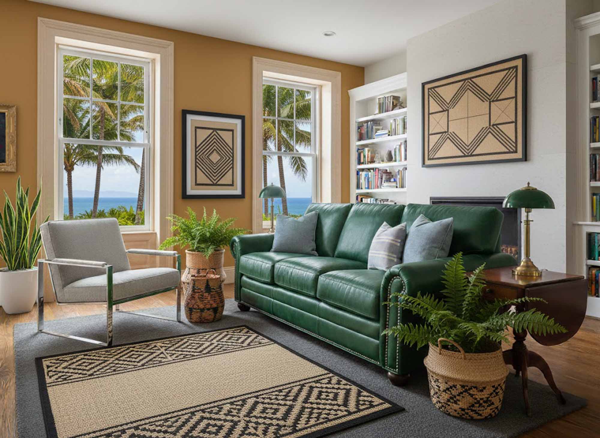 Savannah Leather Sofa - Image 9