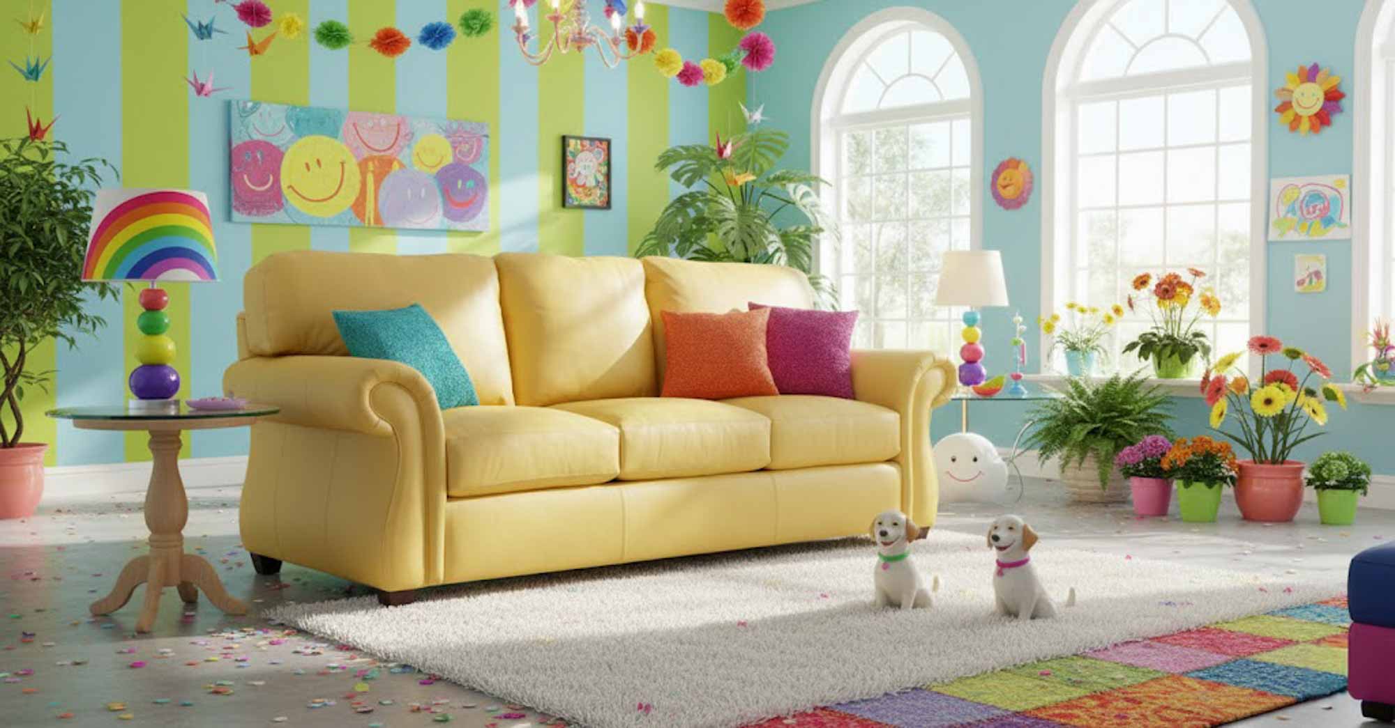 Savoy Leather Sofa - Image 4