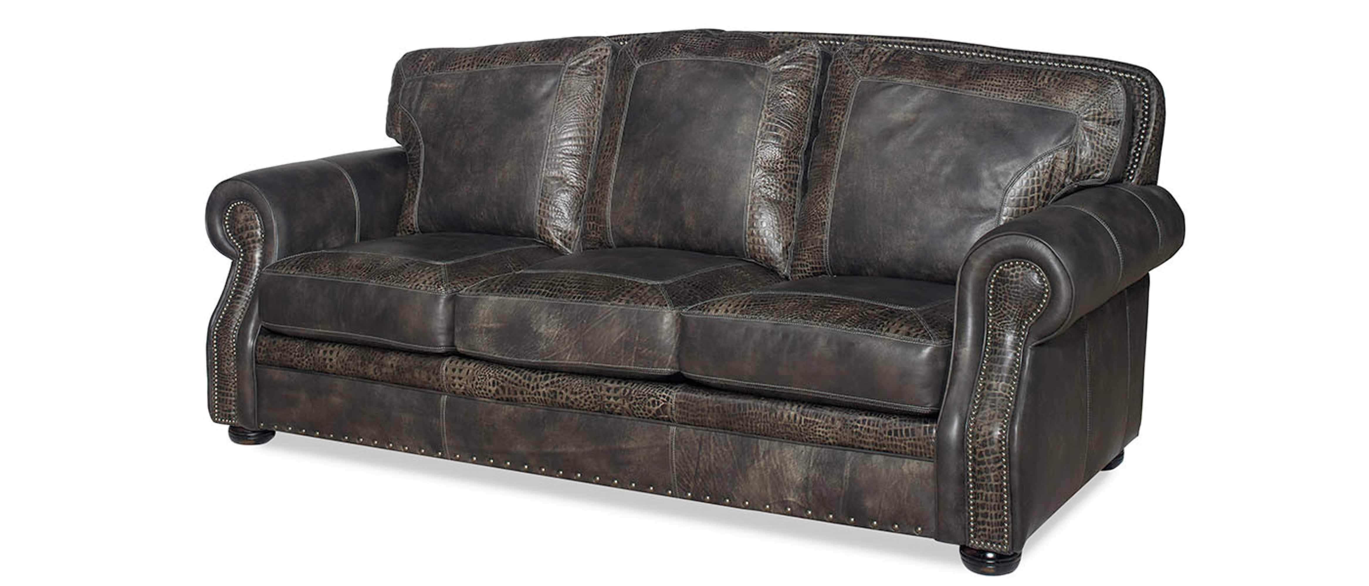 Sebastian Leather Queen Size Sofa Sleeper - Image 2