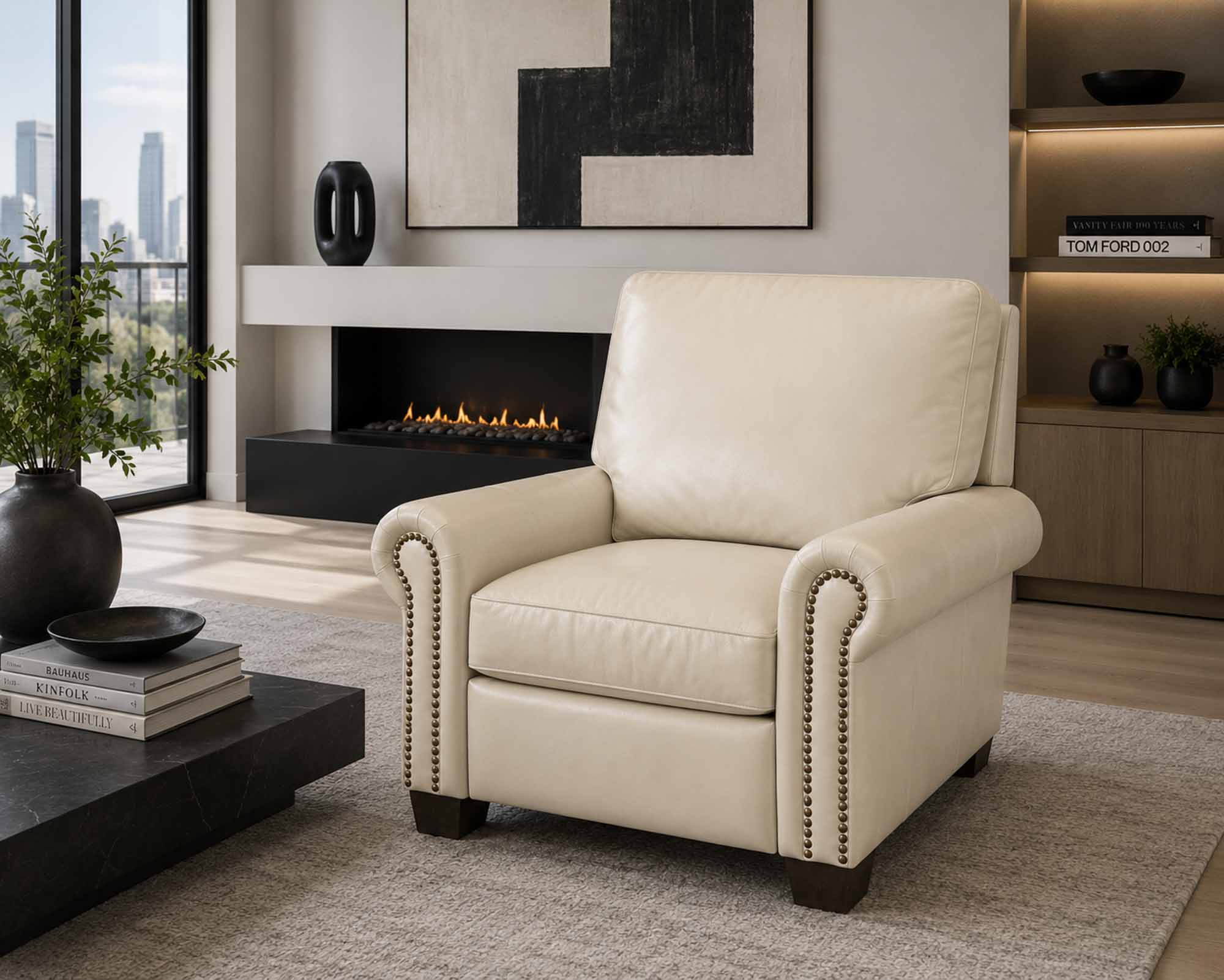 Selma Leather Recliner - Image 2