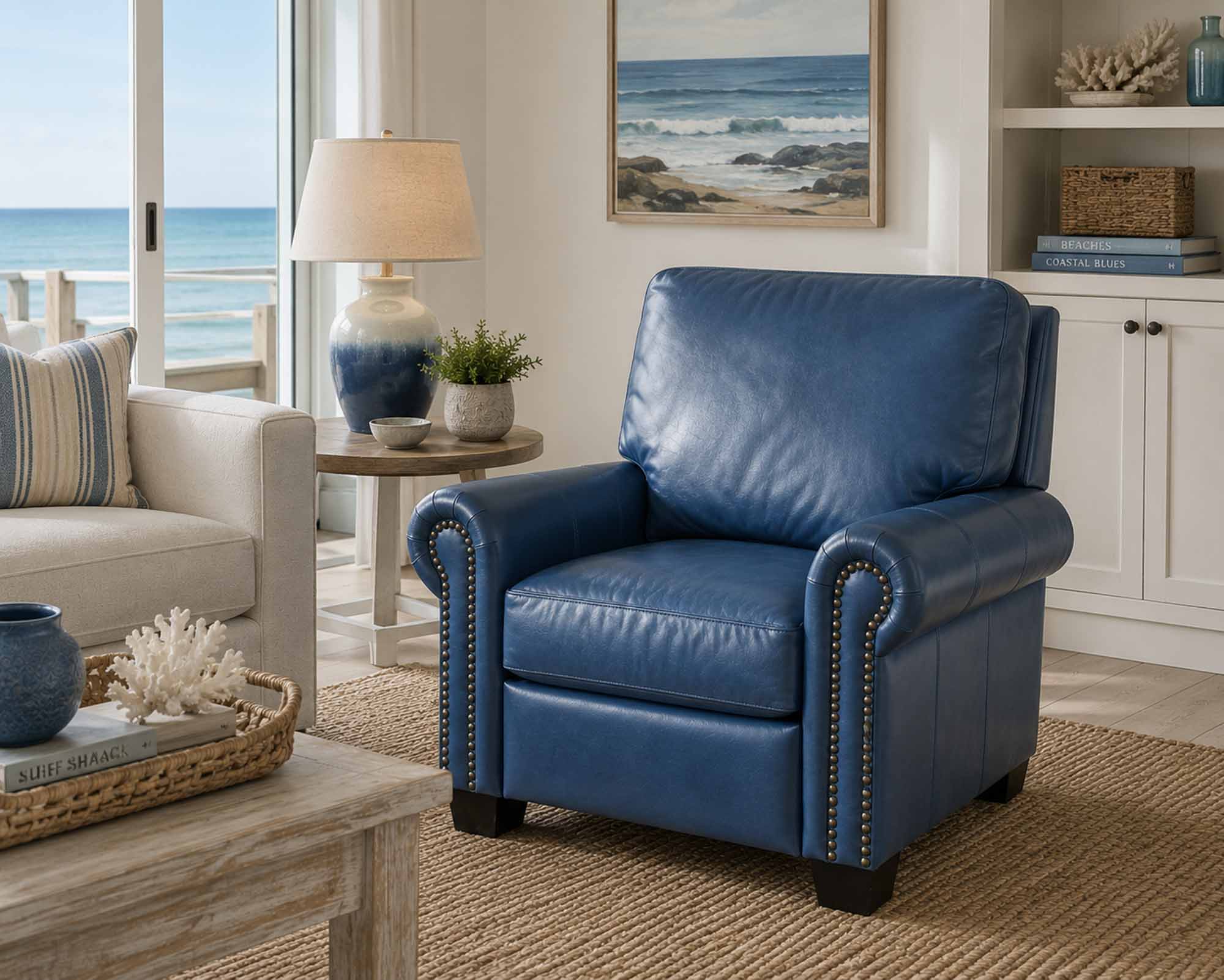 Selma Leather Recliner - Image 4