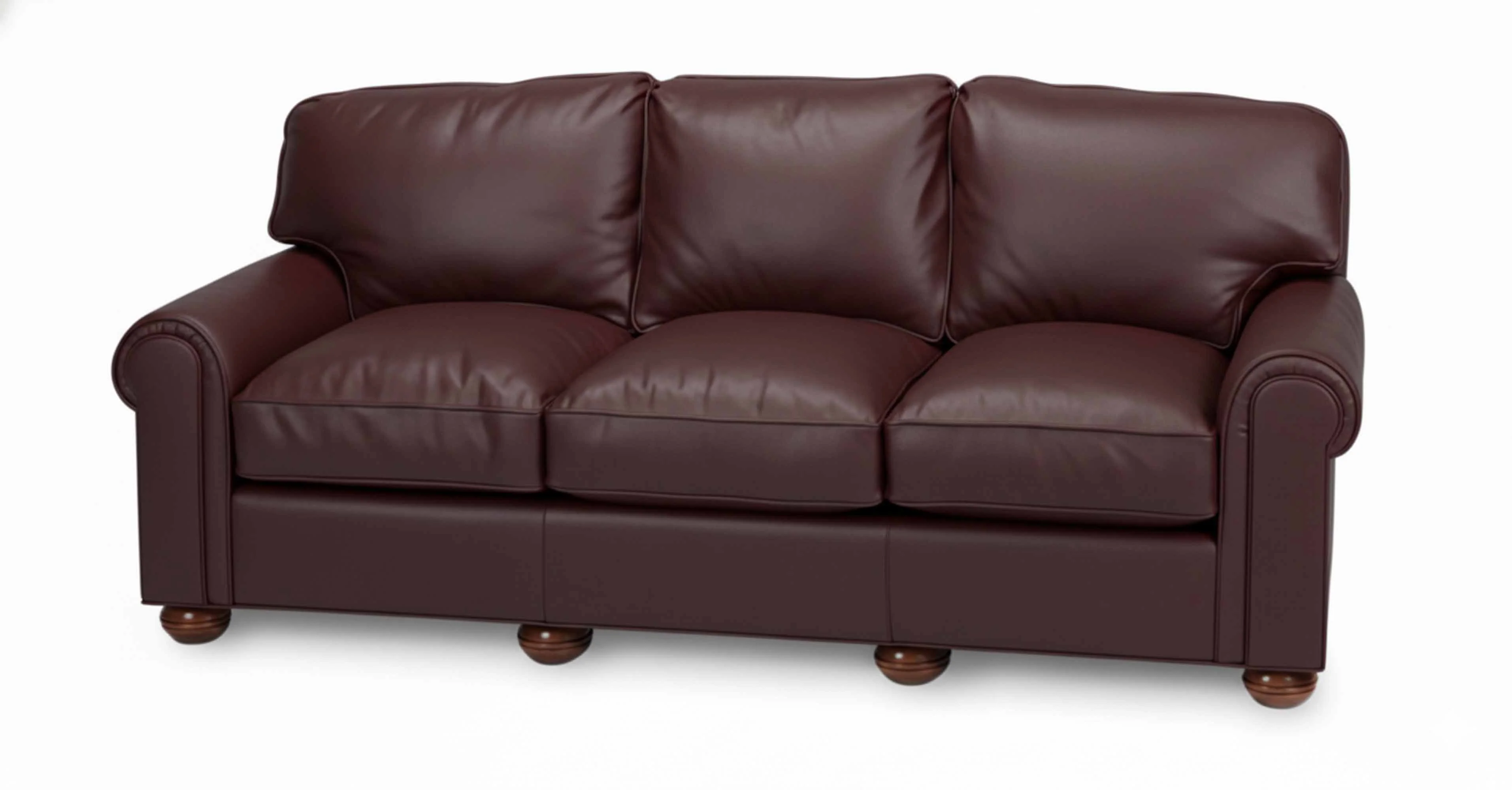 Sig Leather Sleeper Sofa - Image 3