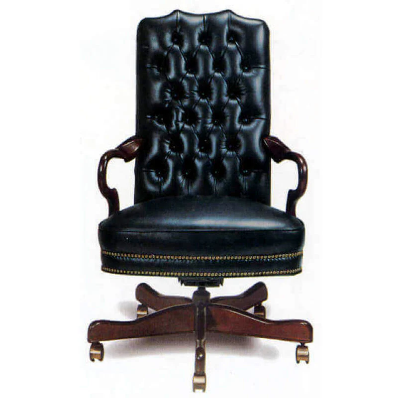 Stallings Leather Swivel Tilt Chair - Image 2
