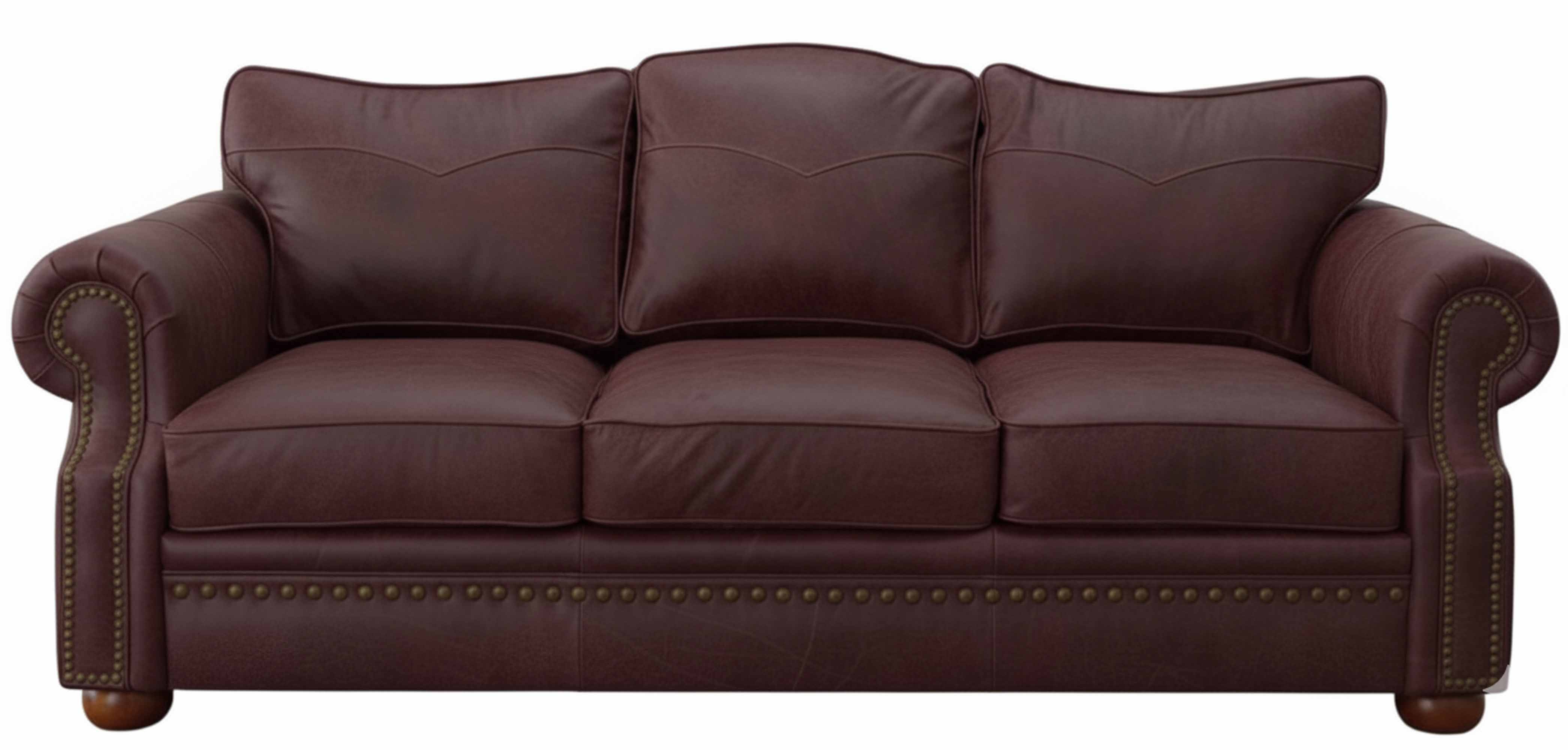 Stetson Leather Queen Size Sofa Sleeper - Image 6