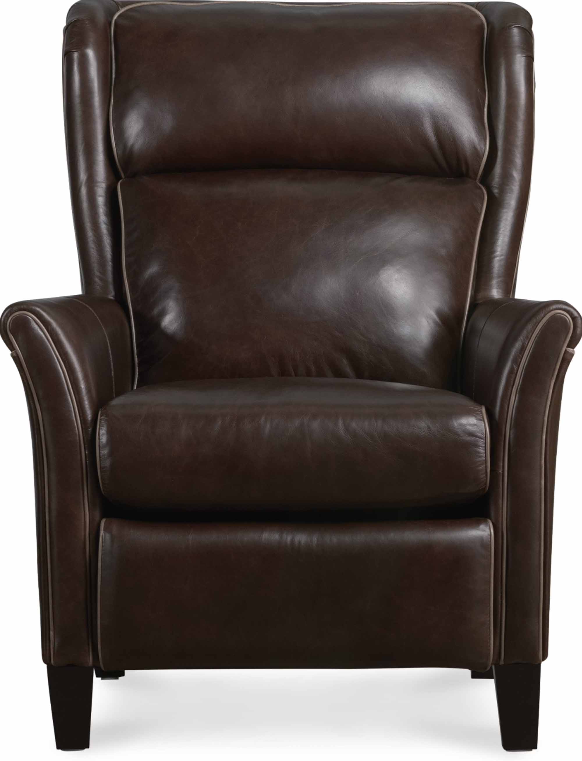 Sundays Leather Power Recliner With Articulating Headrest In Dark Brown - Image 2