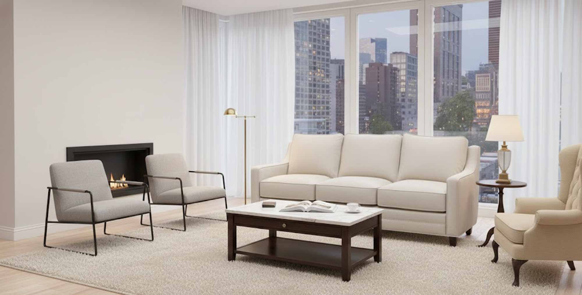 Times Square Leather Sofa - Image 3
