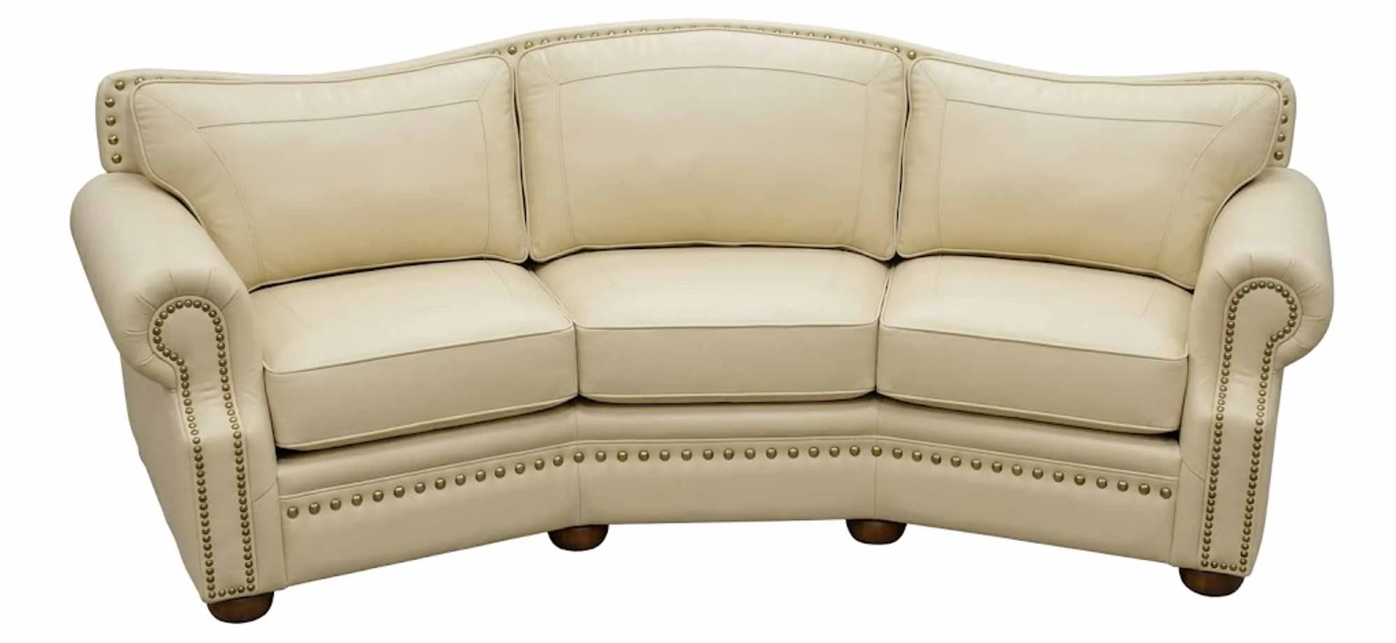 Tucson Leather Conversation Sofa