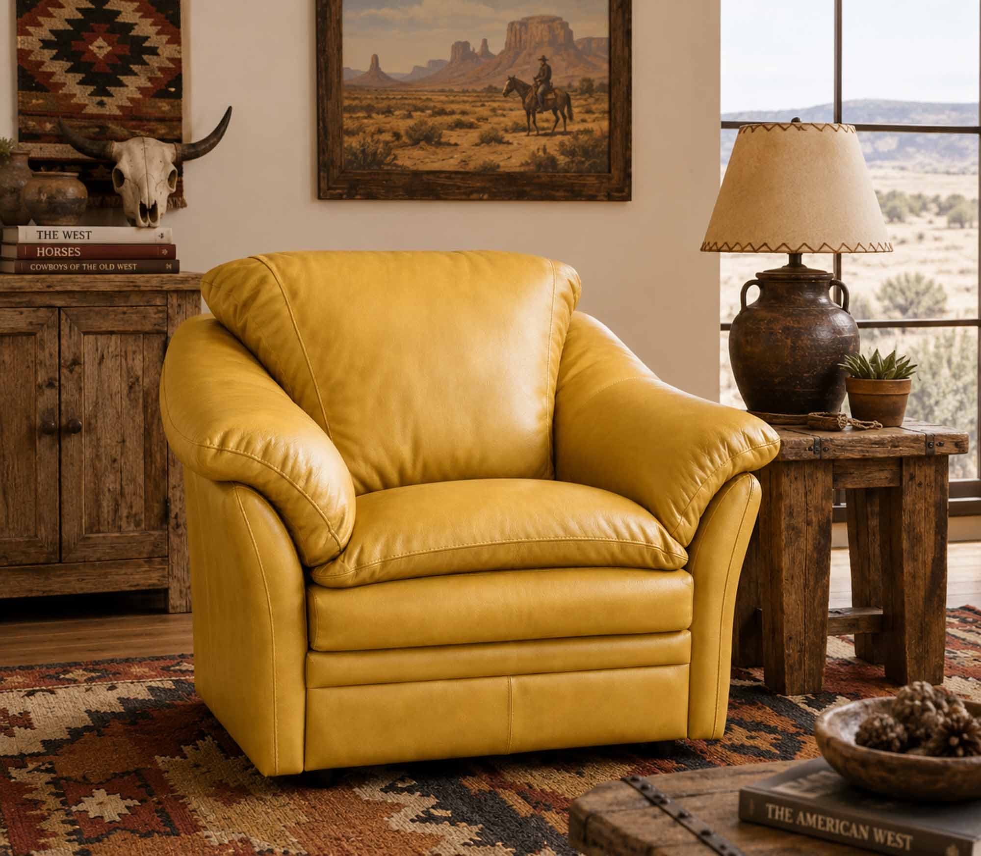 Uptown Leather Chair - Image 9