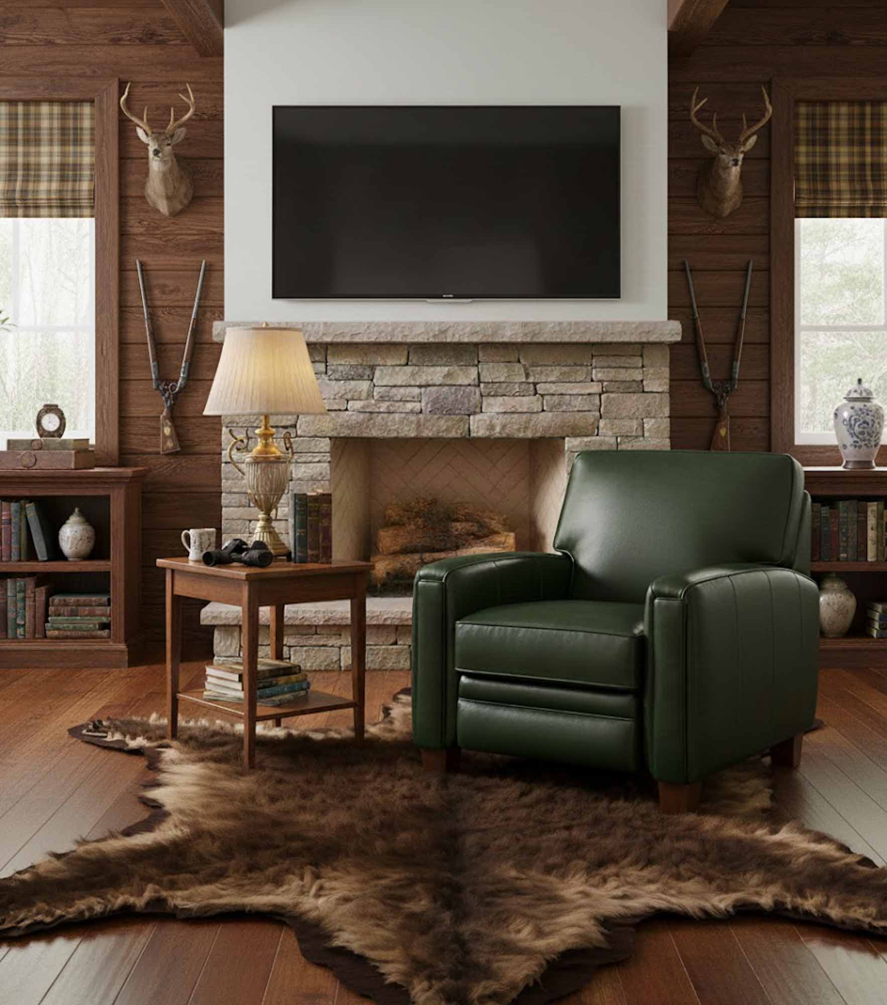 Vanderpump Leather Recliner - Image 10