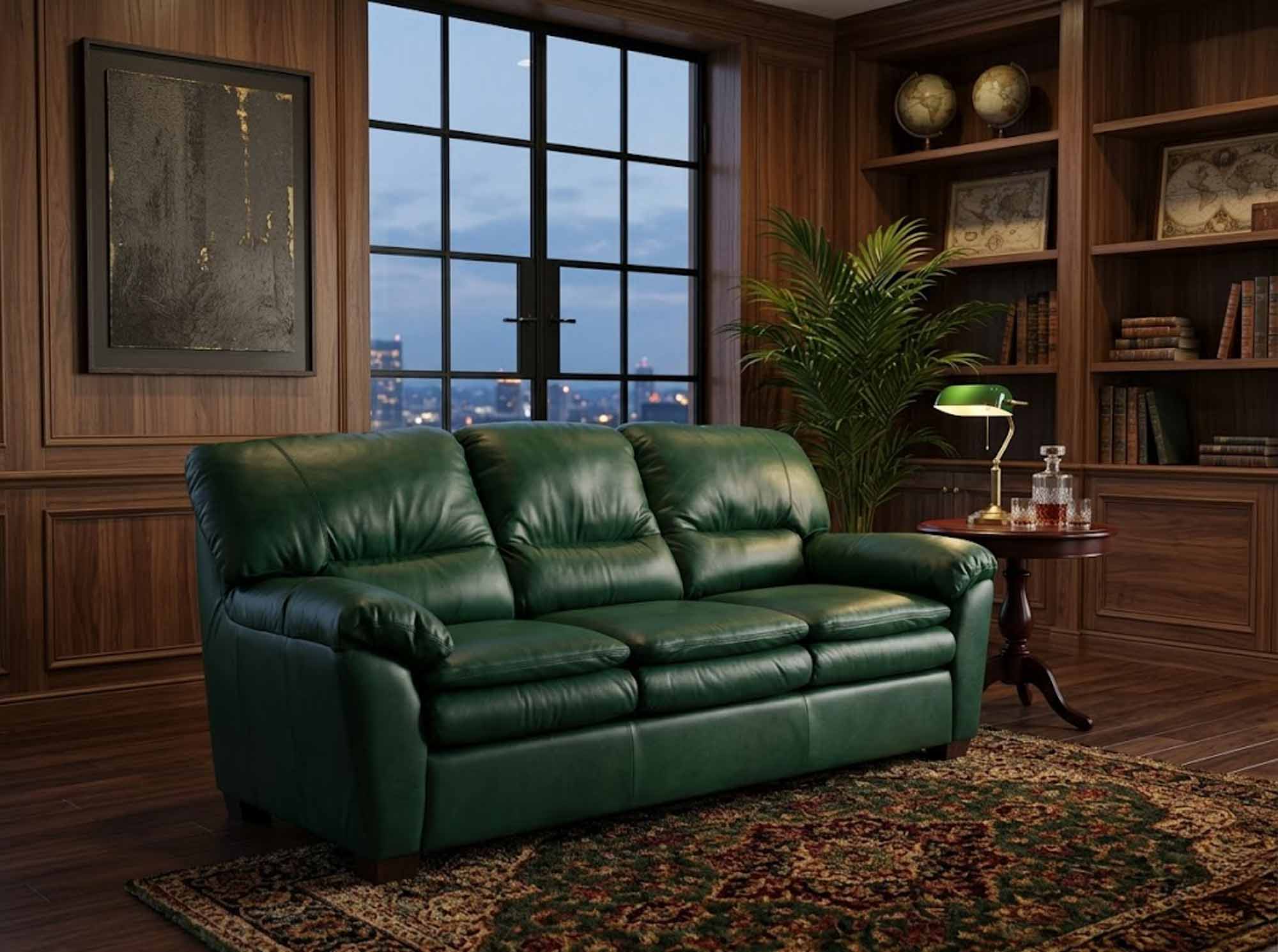 Vegas Leather Sofa - Image 3