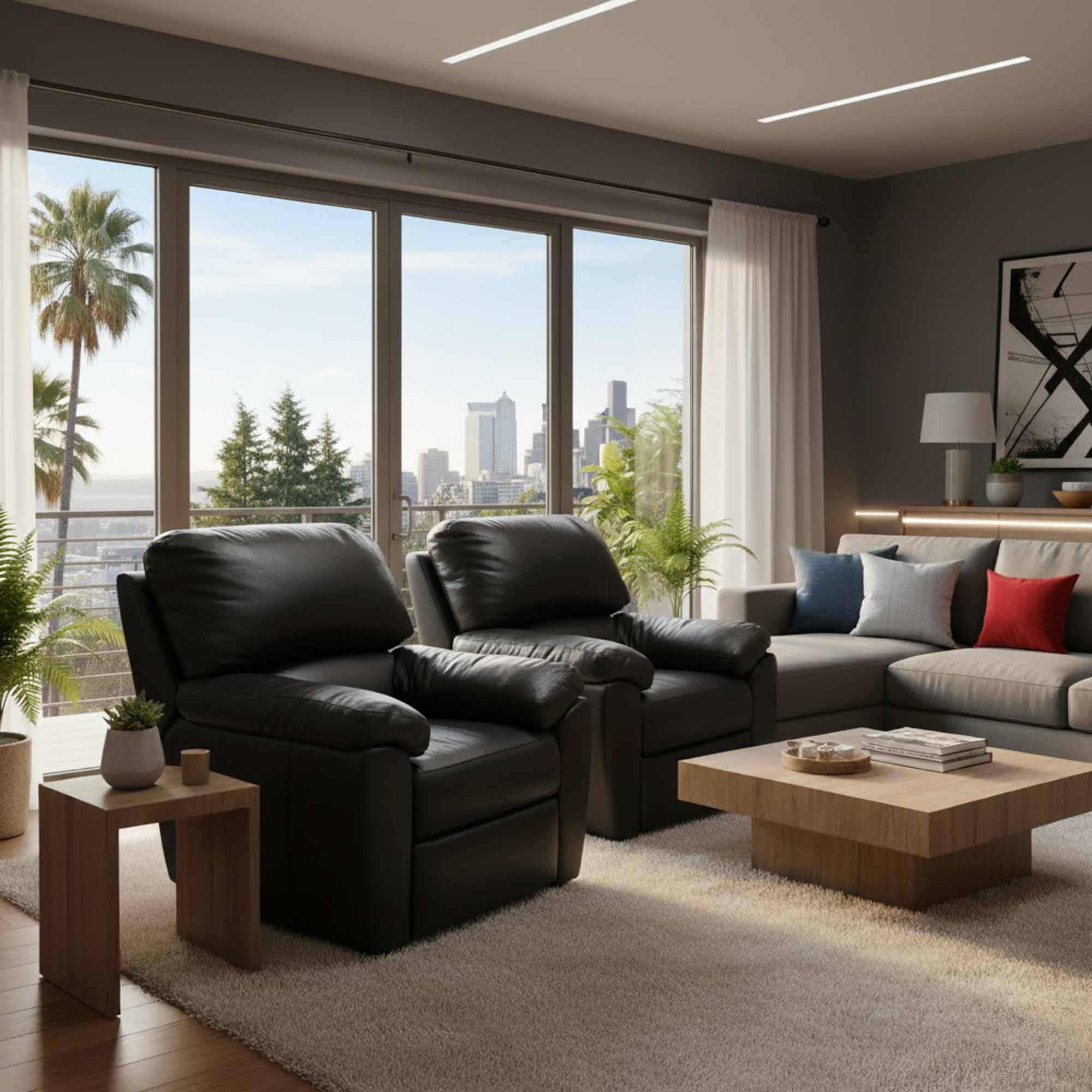 Vercelli Leather Power Lift Recliner - Image 4