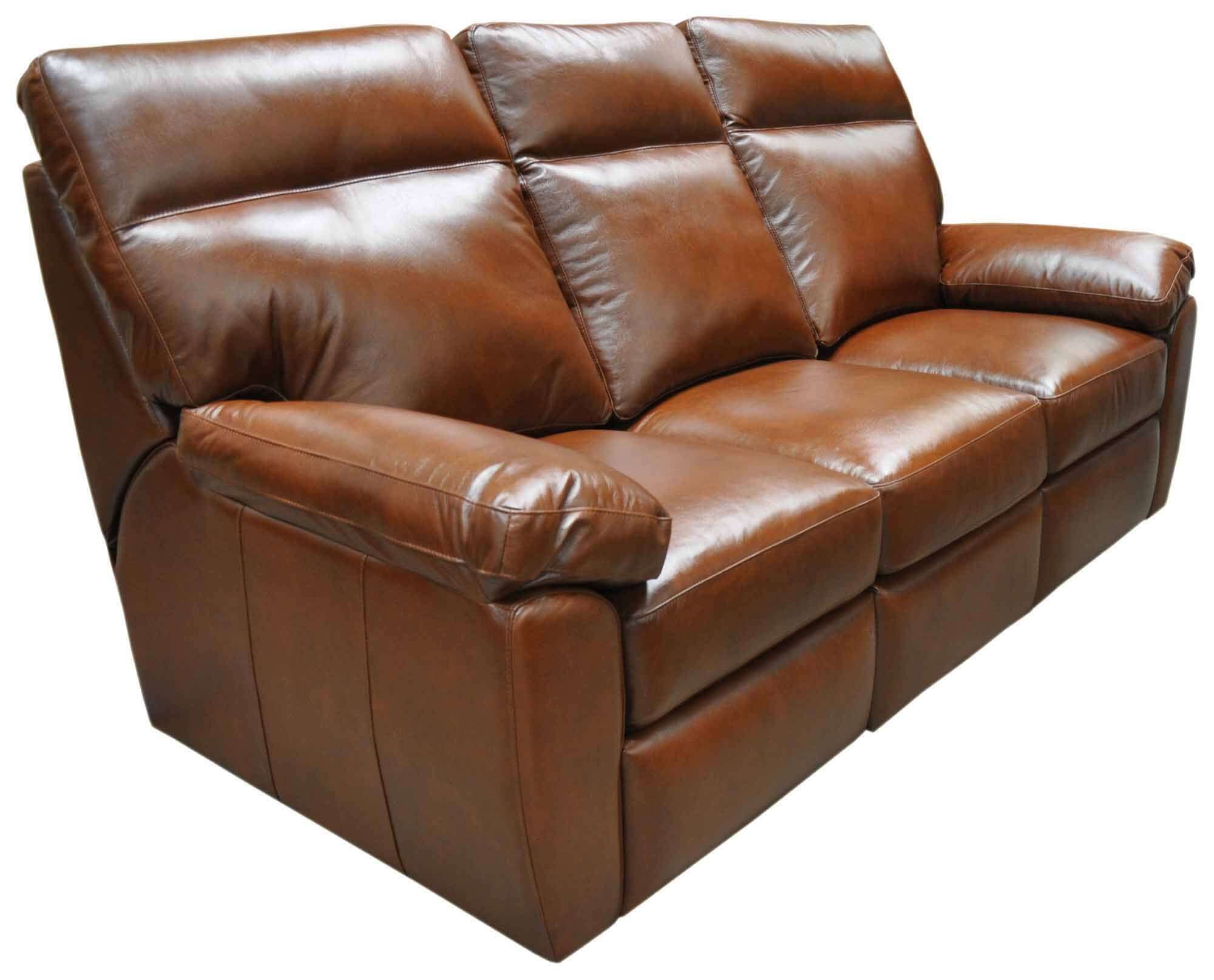 Versailles Leather Power Reclining Sofa With Articulating Headrest
