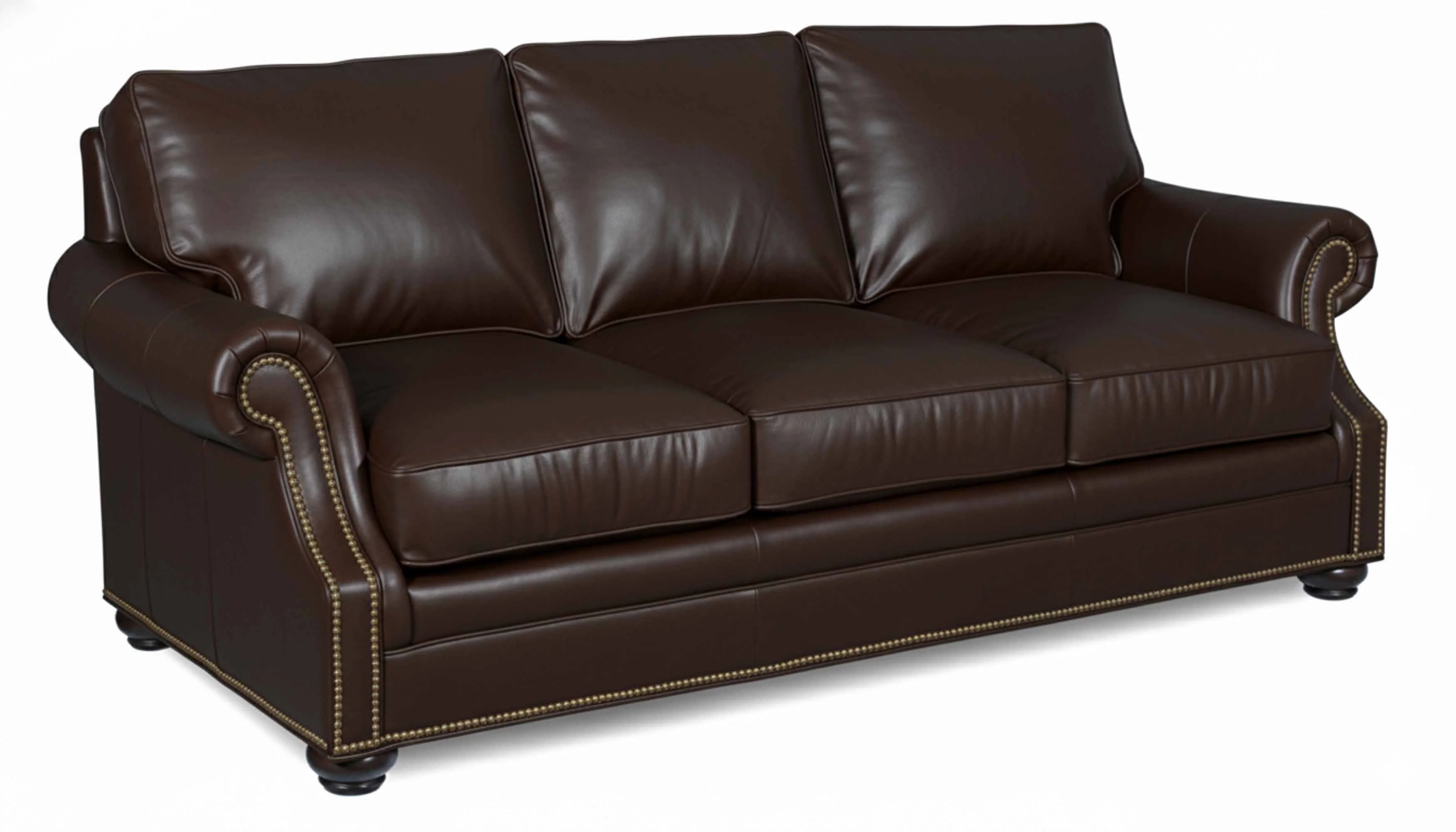 Warner Leather Sleeper Sofa - Image 3