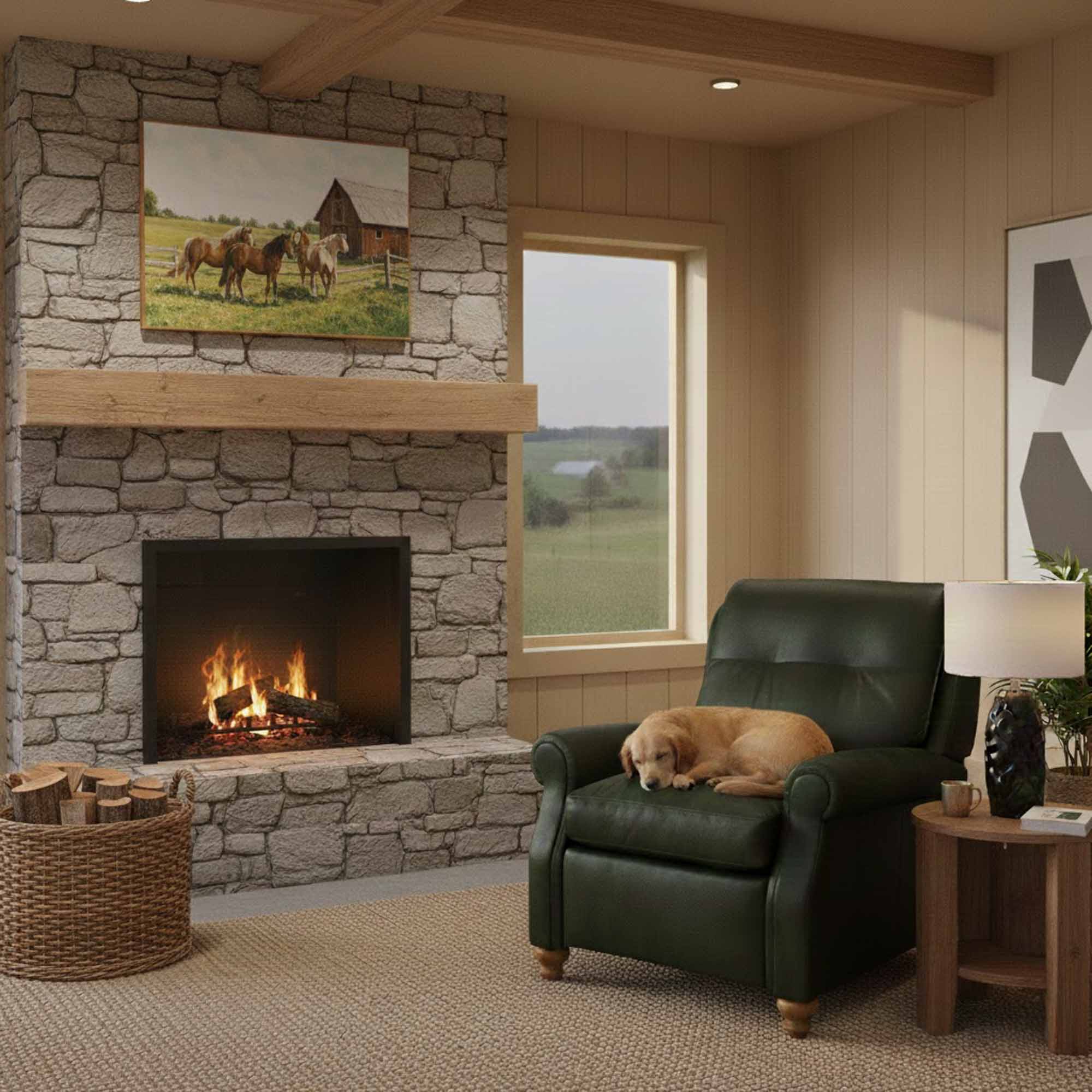 Wesley Leather Recliner - Image 5