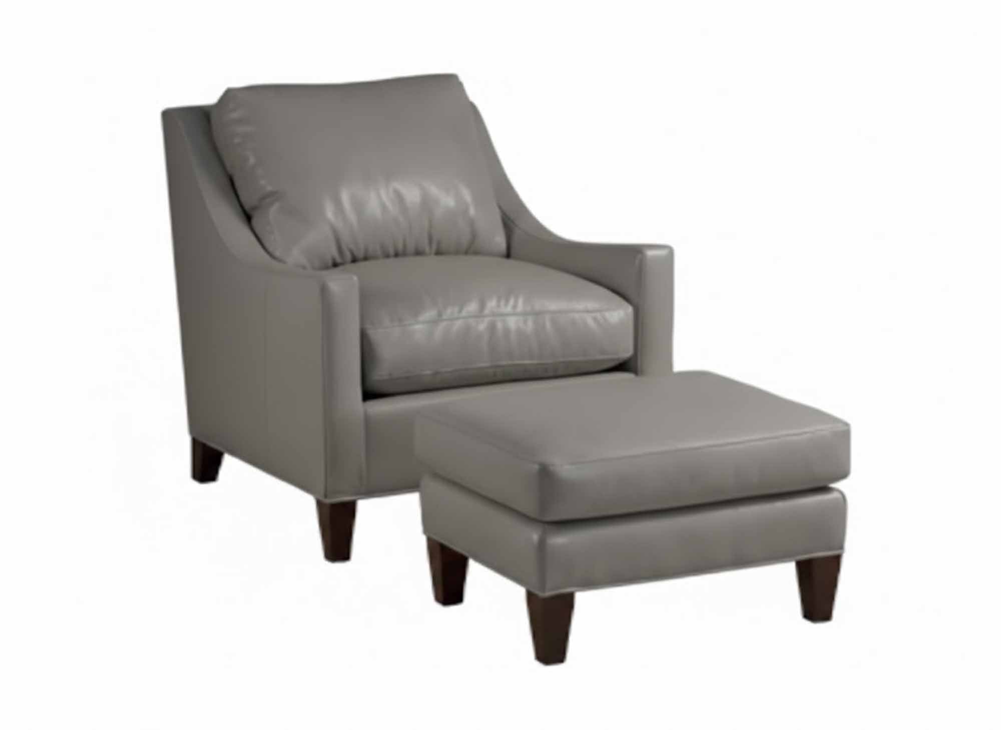 Zack Leather Chair - Image 6